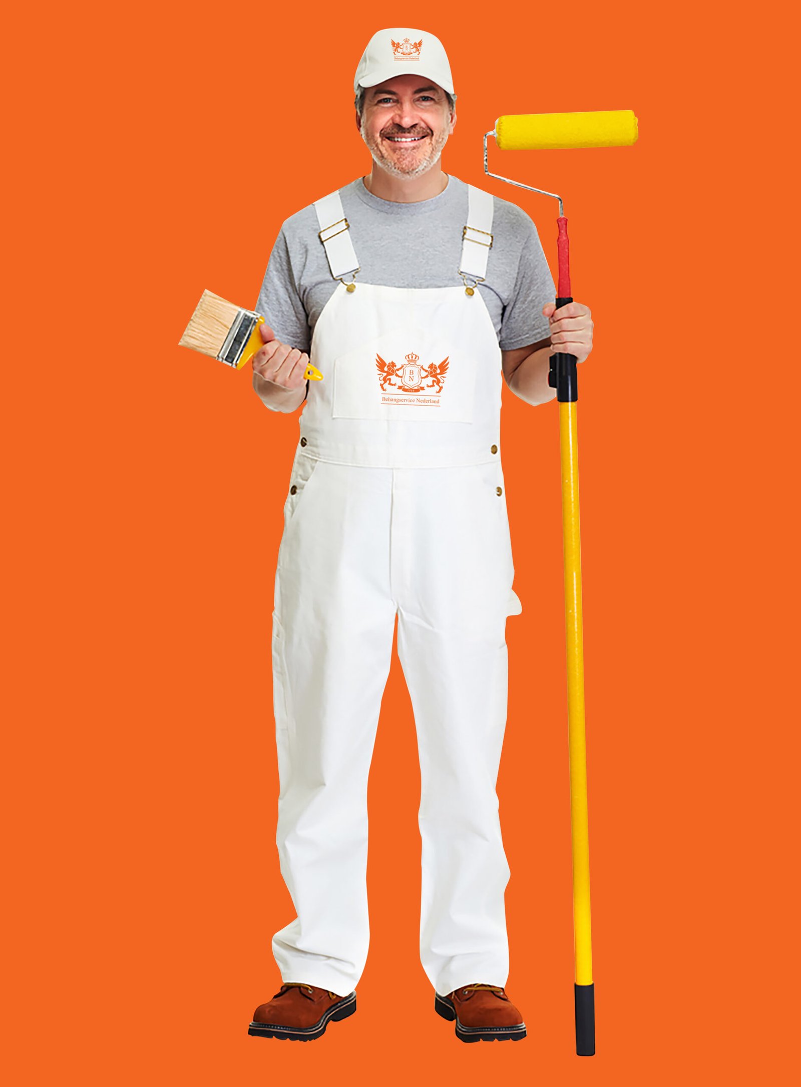 Dit is geert eigenaar van behangbedrijf Behanger Almelo.